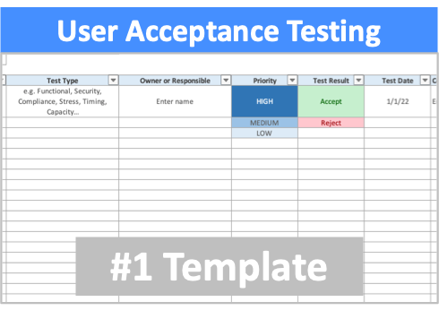 Downloade uat template excel